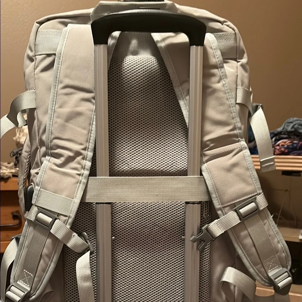 Stylish Gray and Pink Backpack - Picture 11 of 13